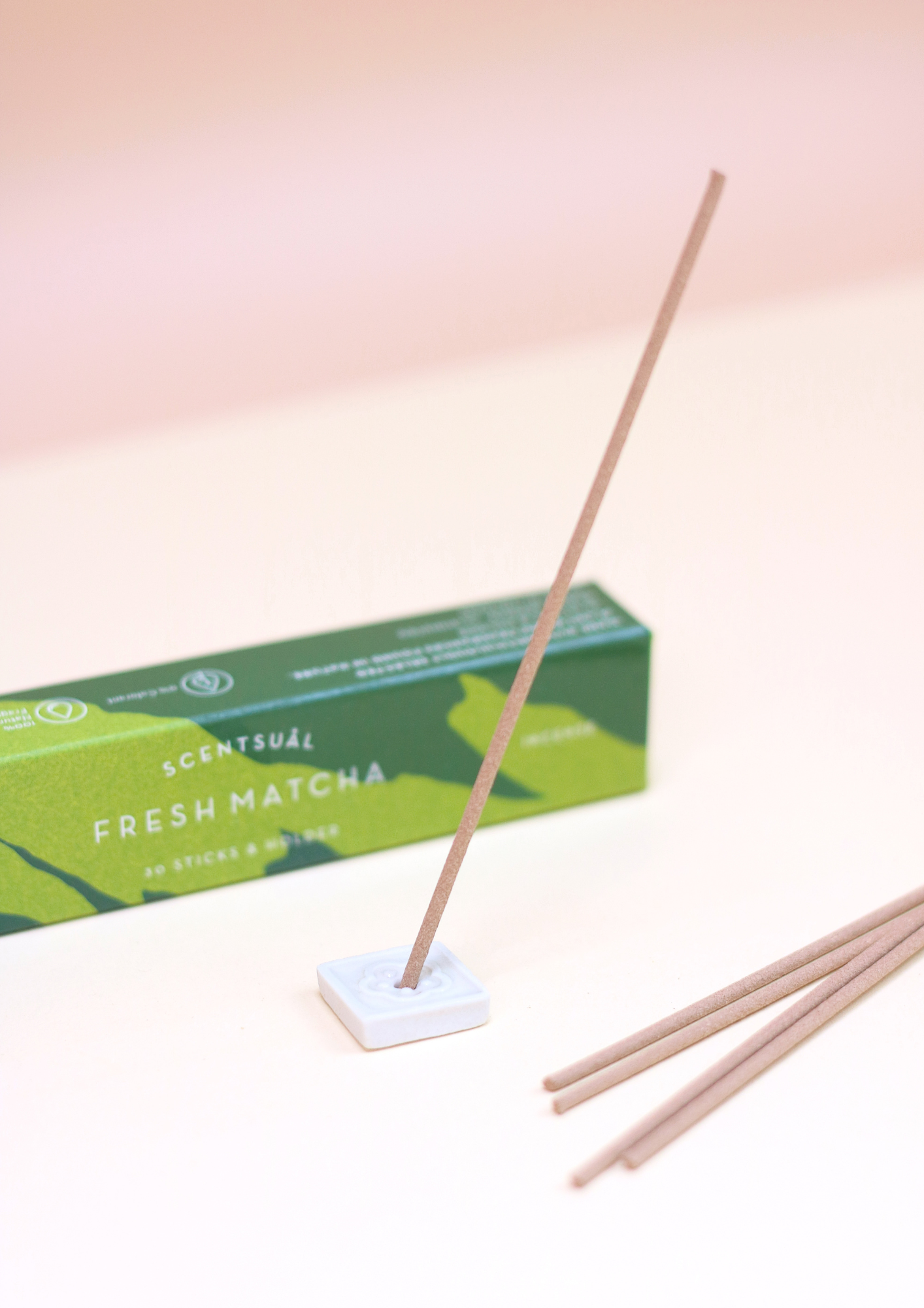 Scentsual Räucherstäbchen Frischer Matcha -- 11g