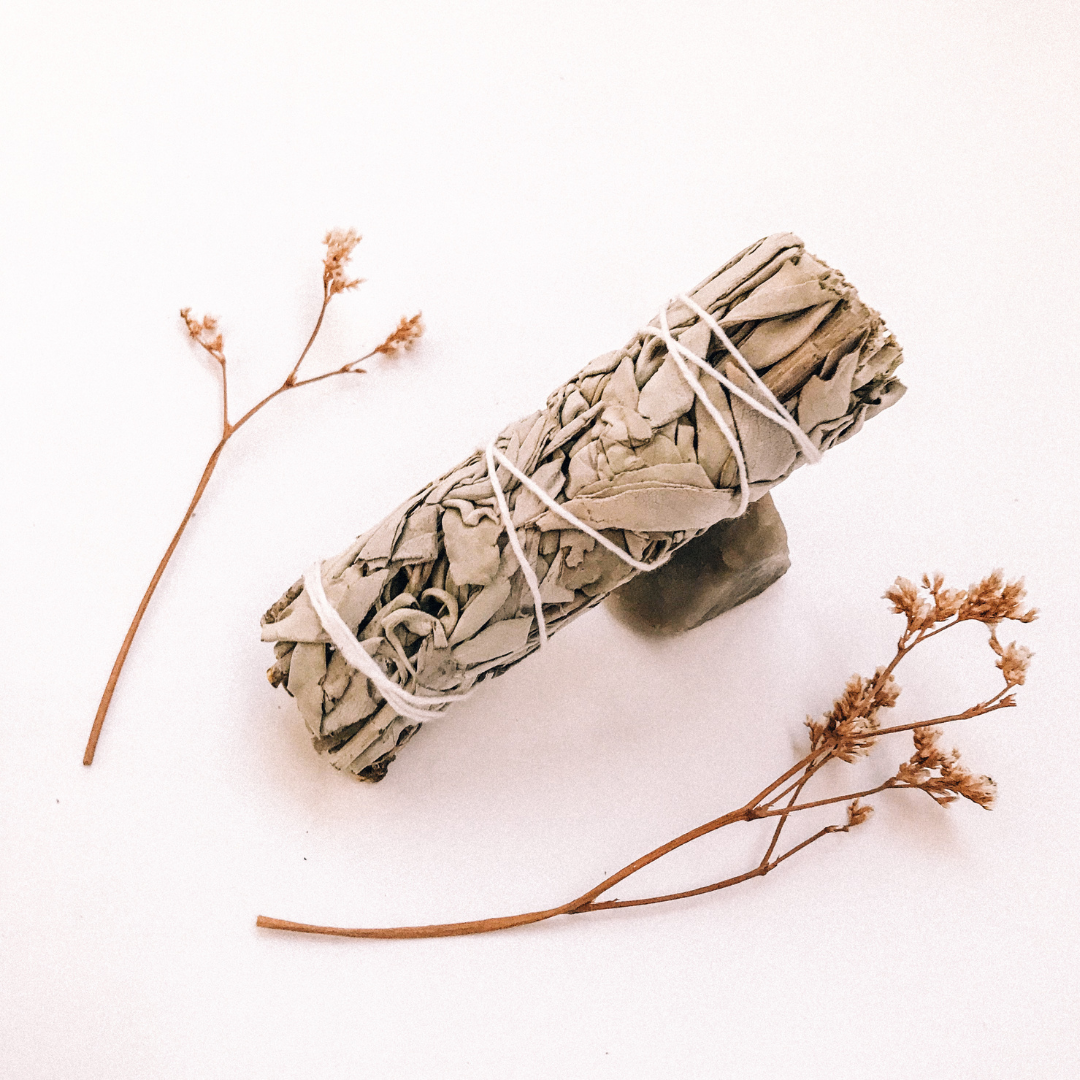 Räucherbündel Weißer Salbei -White Sage - 1 Stück