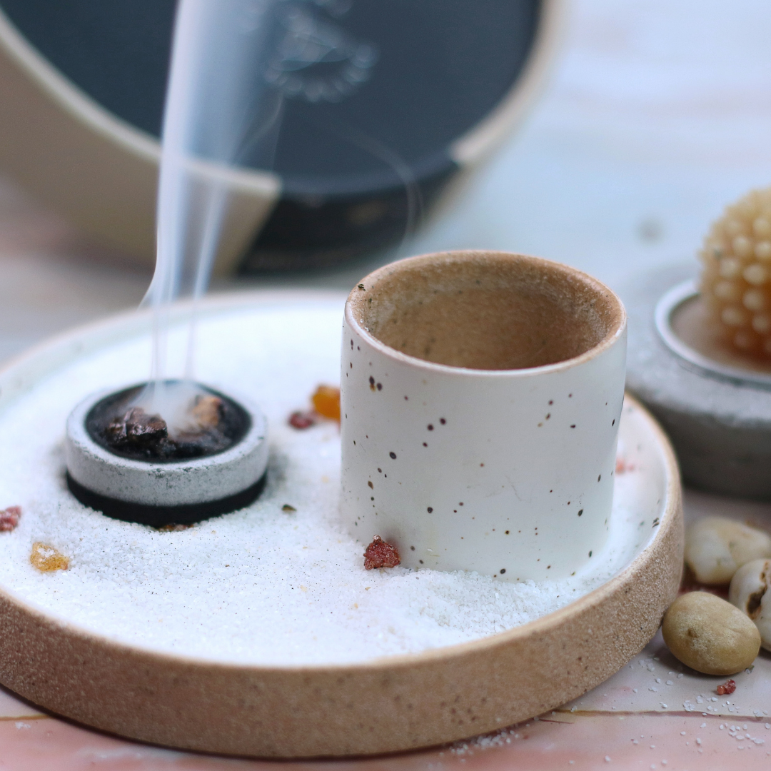 ALL IN ONE Keramik RĂ€ucherschale