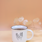 Tasse ‚Line Art‘ aus Keramik