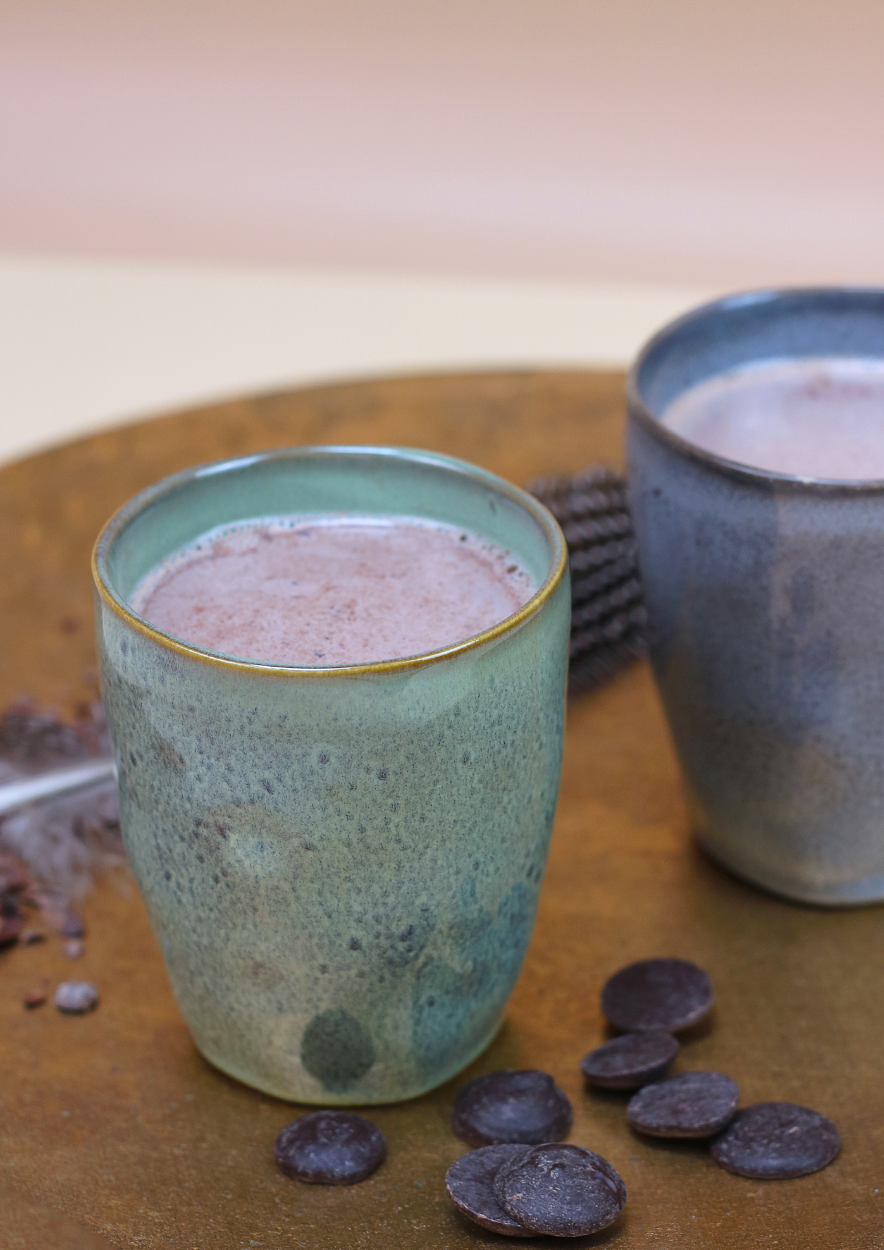 Tasse ‚ Kakao Zeremonie‘ Keramik Grün