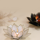 Lotus Teelichthalter Natur