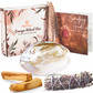 Räucherbündel Weißer Salbei mit Lavendel & Palo Santo im Räucherset mit Perlmutt Muschel als Räucherschale