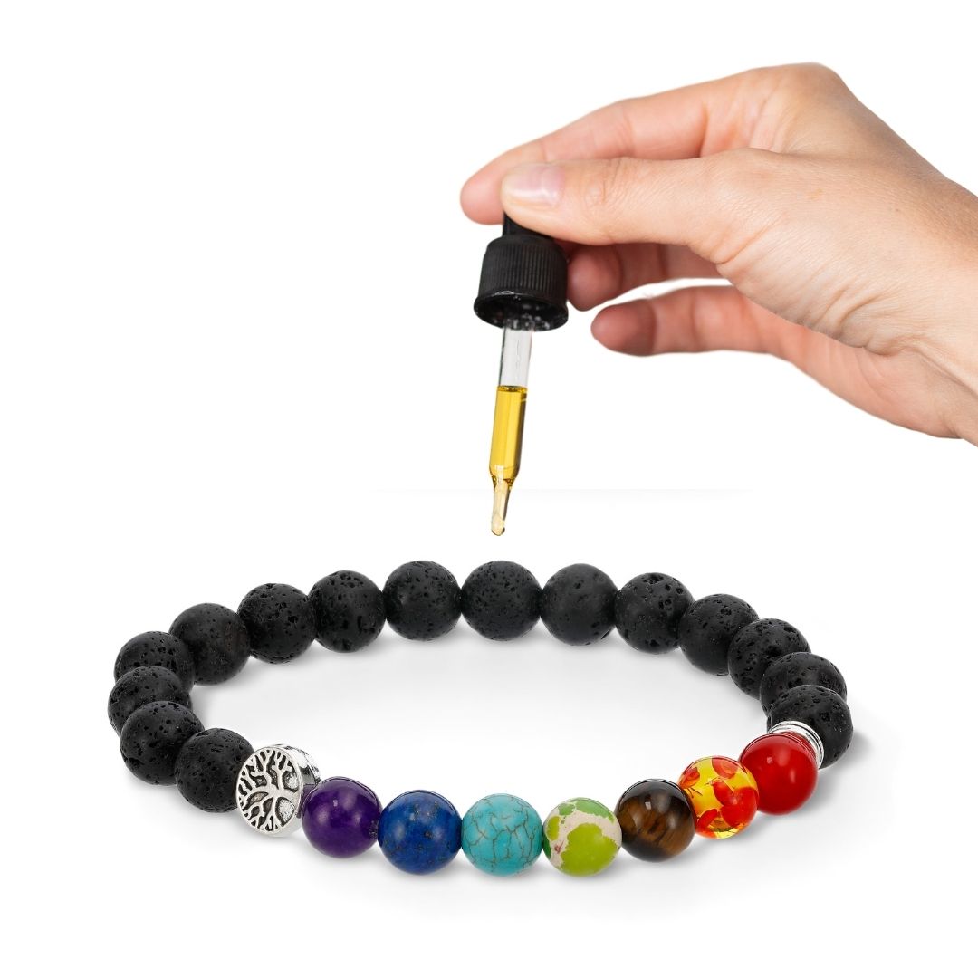 Chakra Armband inkl. 50 g Palo Santo Sticks zur energetischen Reinigung
