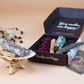 Räucherbündel Weißer Salbei mit Lavendel & Palo Santo im Räucherset mit Perlmutt Muschel als Räucherschale